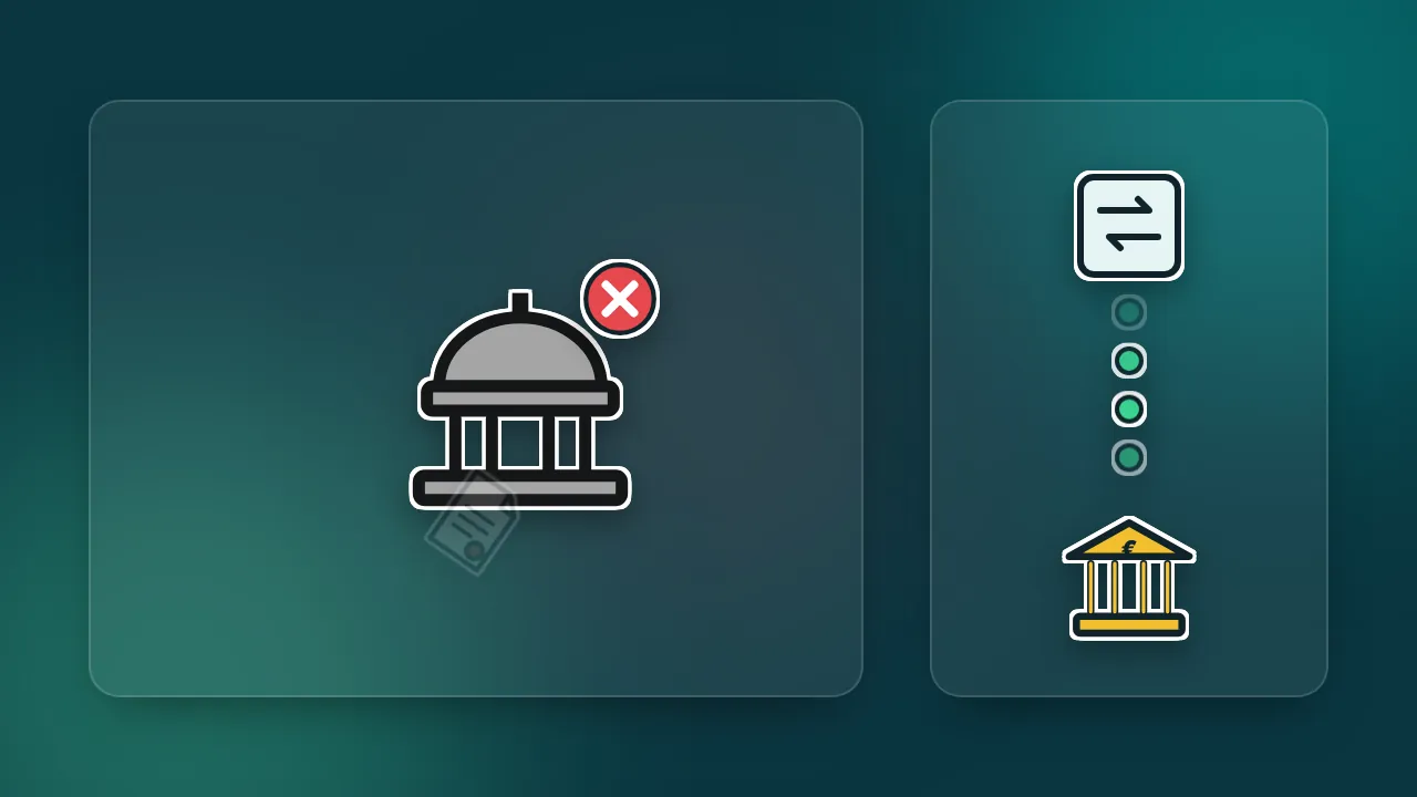 Animación: el proyecto de ley llega al parlamento, las Cortes se disuelven y el documento se desvanece, mientras los datos de los exchanges siguen llegando a Hacienda